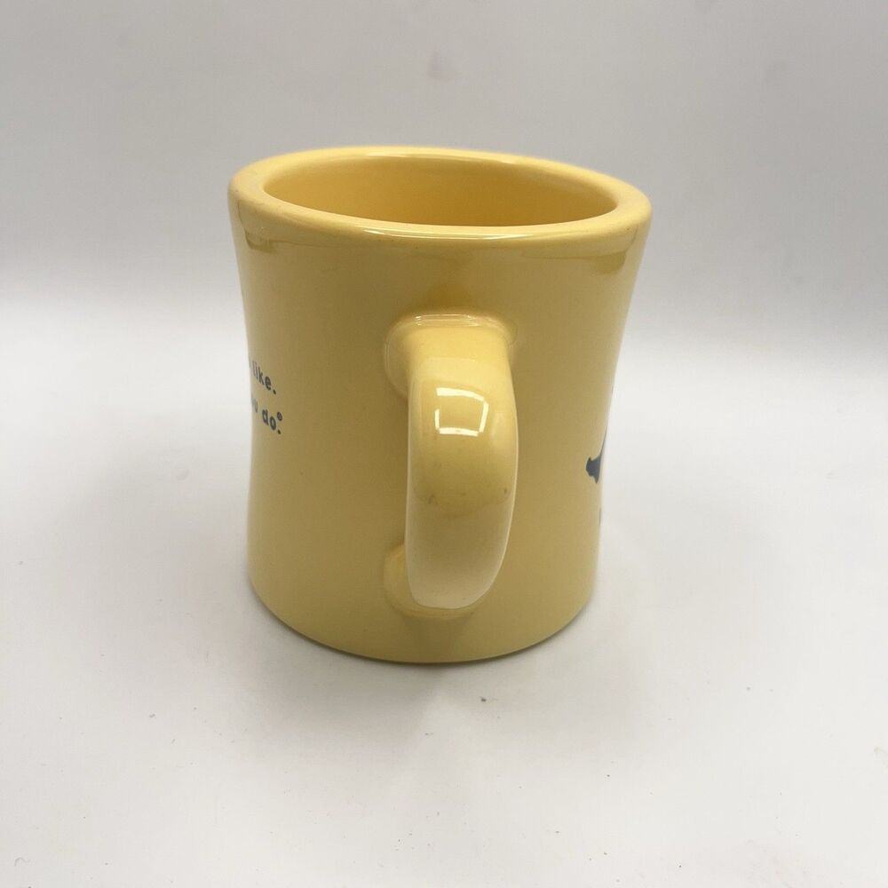 LIFE IS GOOD Yellow Coffee Cup Mug Jake Guy Relaxed in Adirondack Chair 12 oz. - Picture 9 of 9